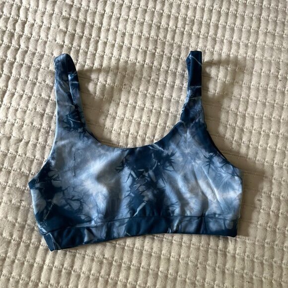 Yoga Society Tie Die Sports Bra - Picture 1 of 2